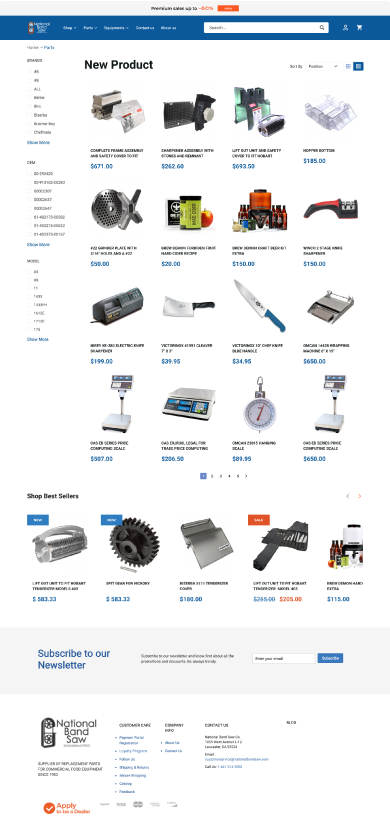Product list